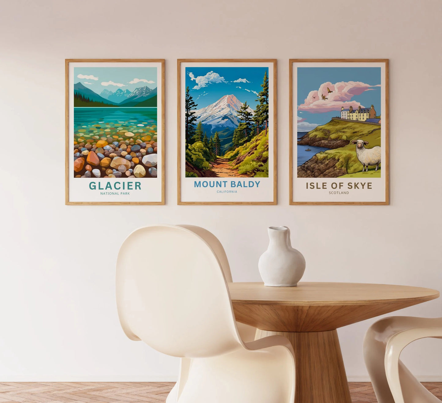 Mount Baldy Travel Poster