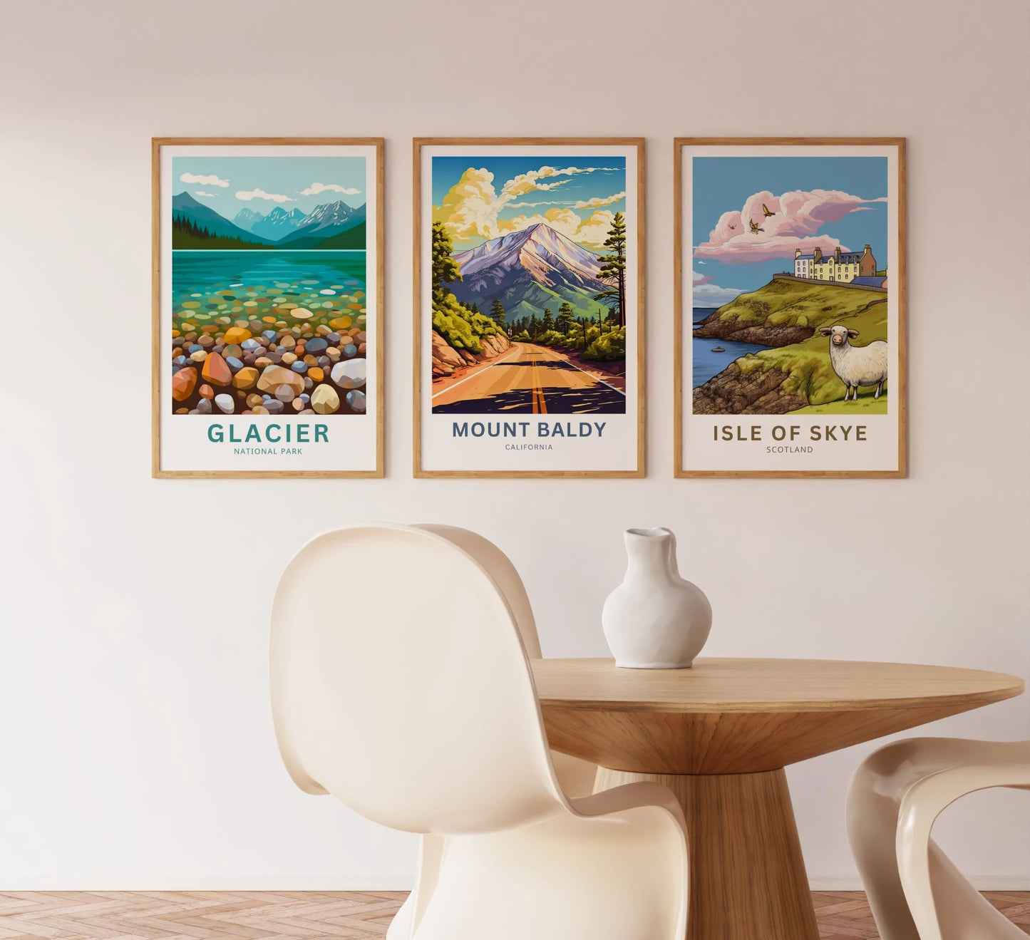 Mount Baldy Travel Poster