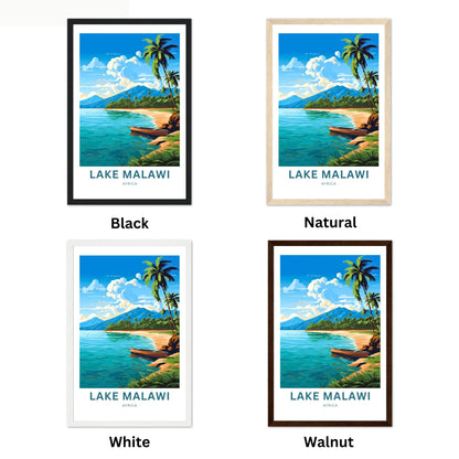 Lake MalawiTravel Poster