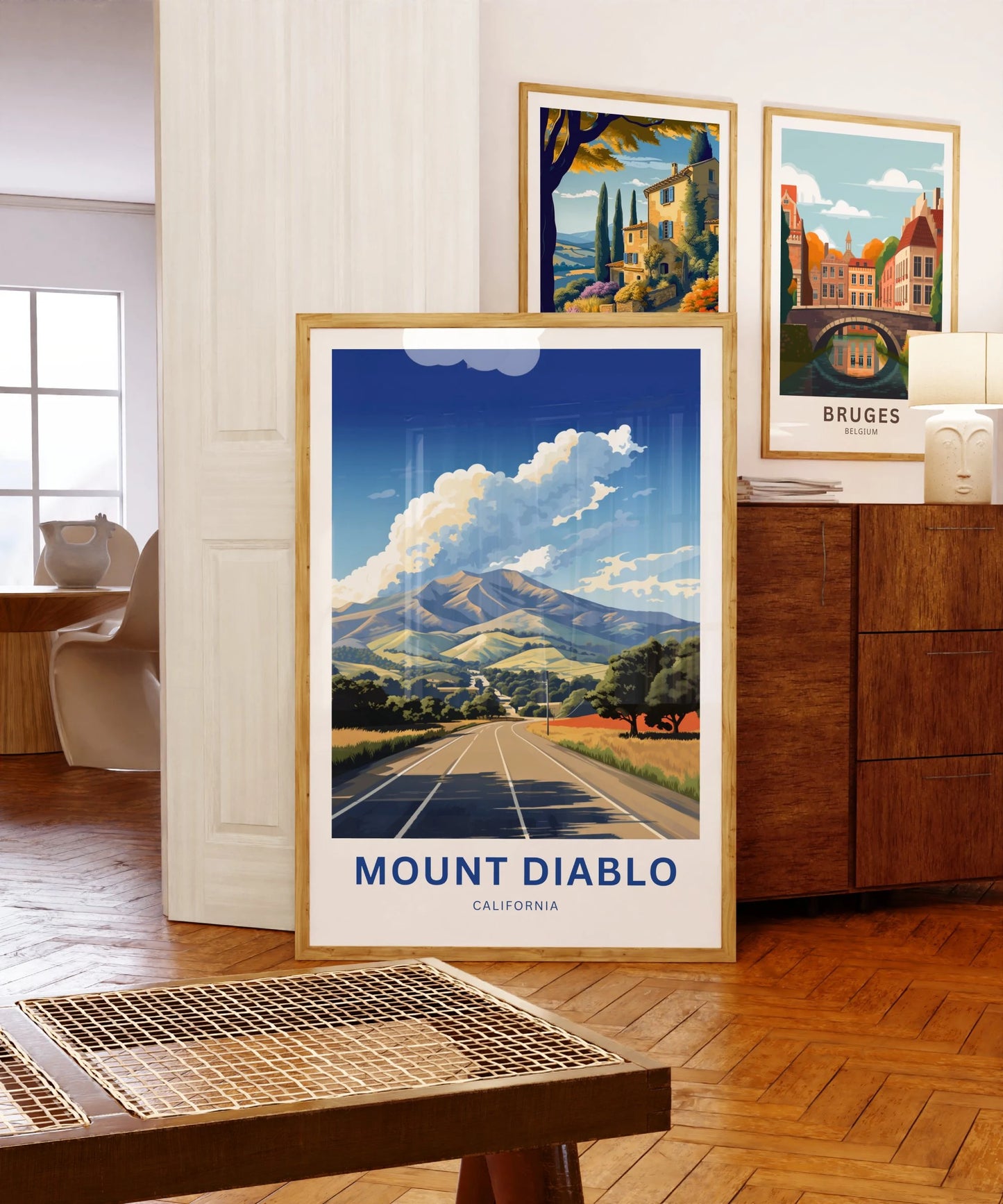 Mount Diablo Travel Poster