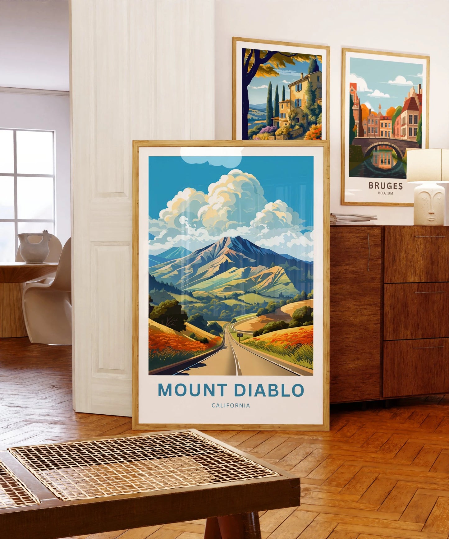 Mount Diablo Travel Poster