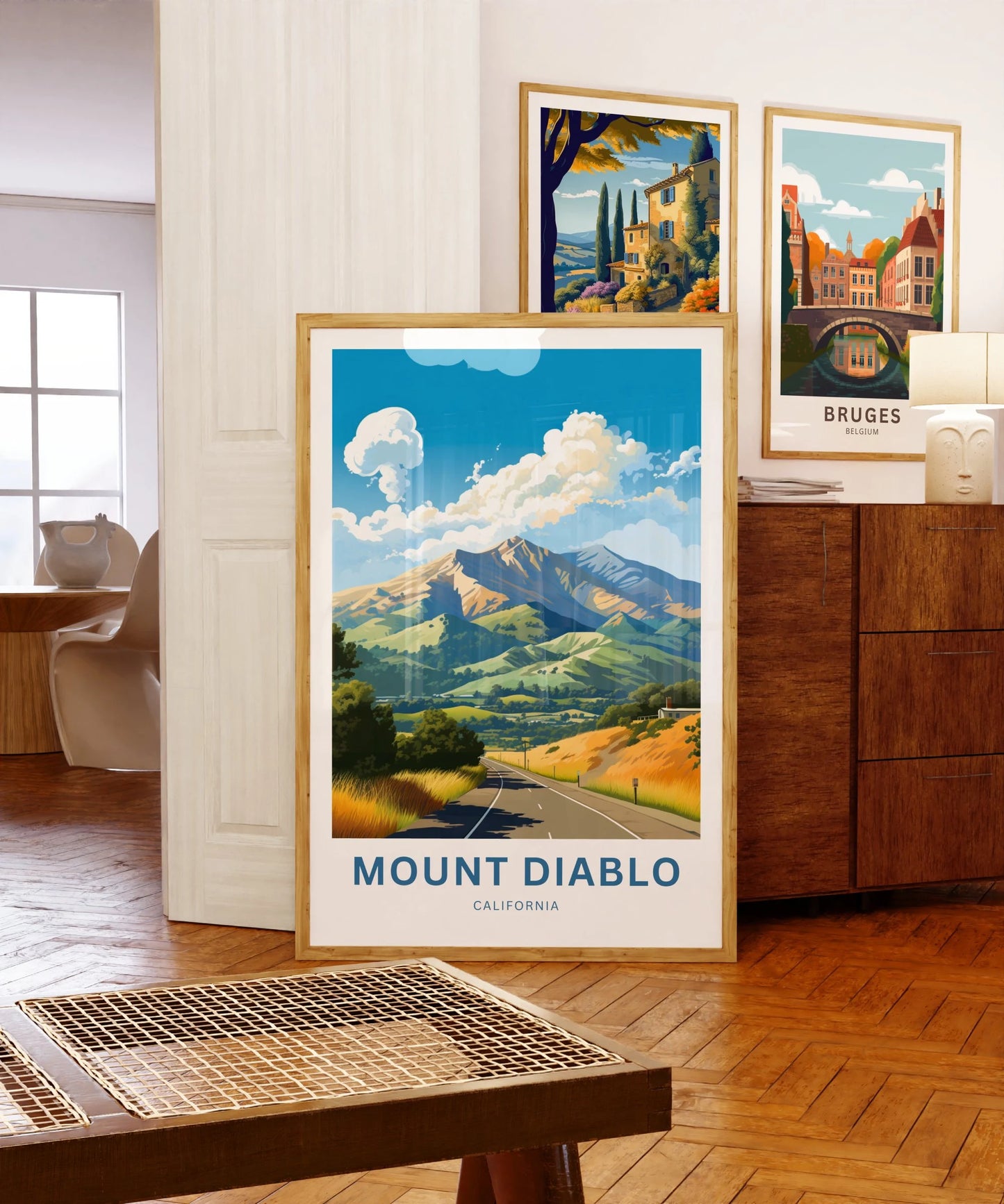 Mount Diablo Travel Poster