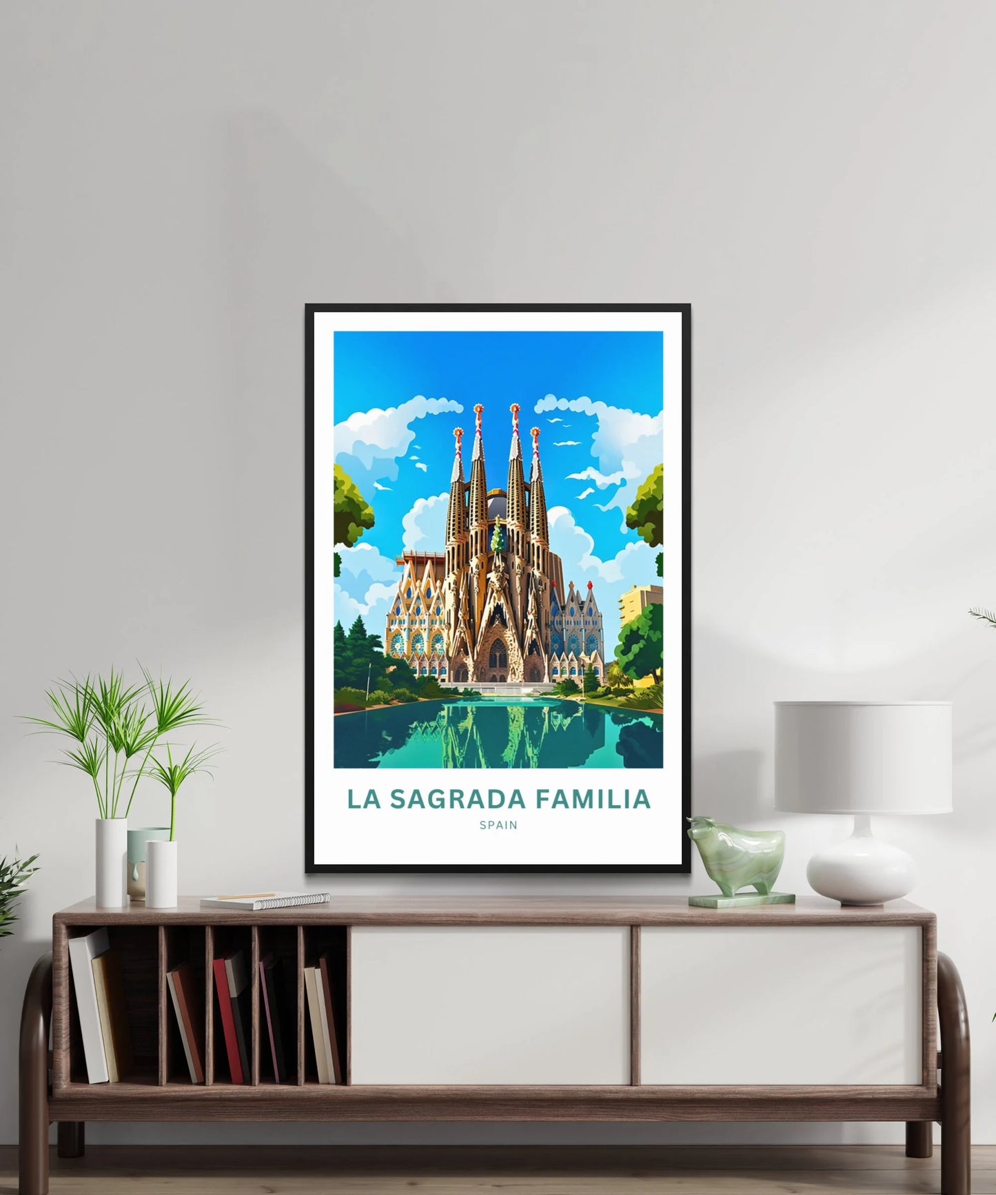 La Sagrada Familia  Travel Poster