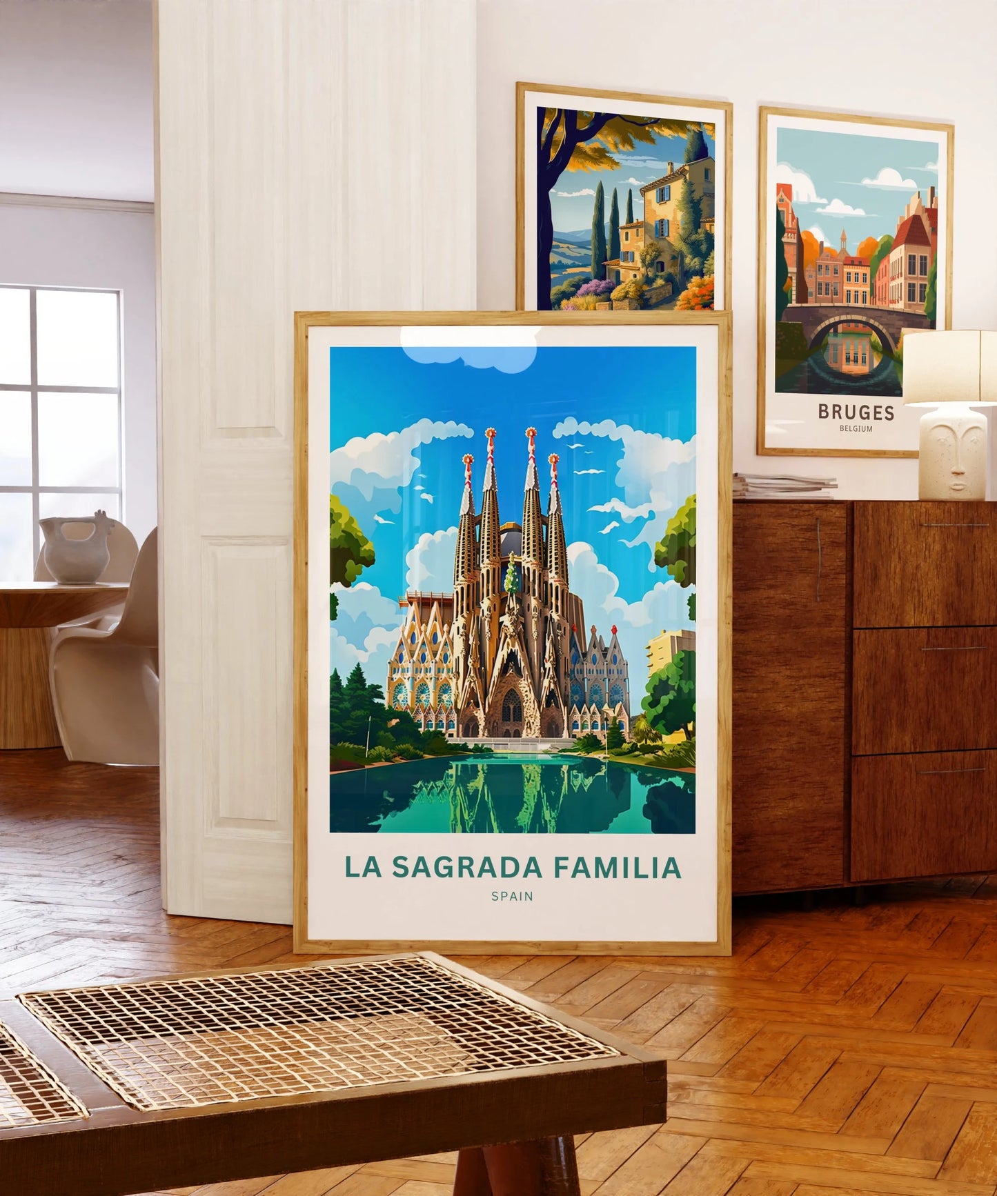 La Sagrada Familia  Travel Poster