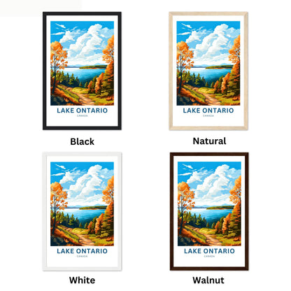 Lake Ontario Travel Poster