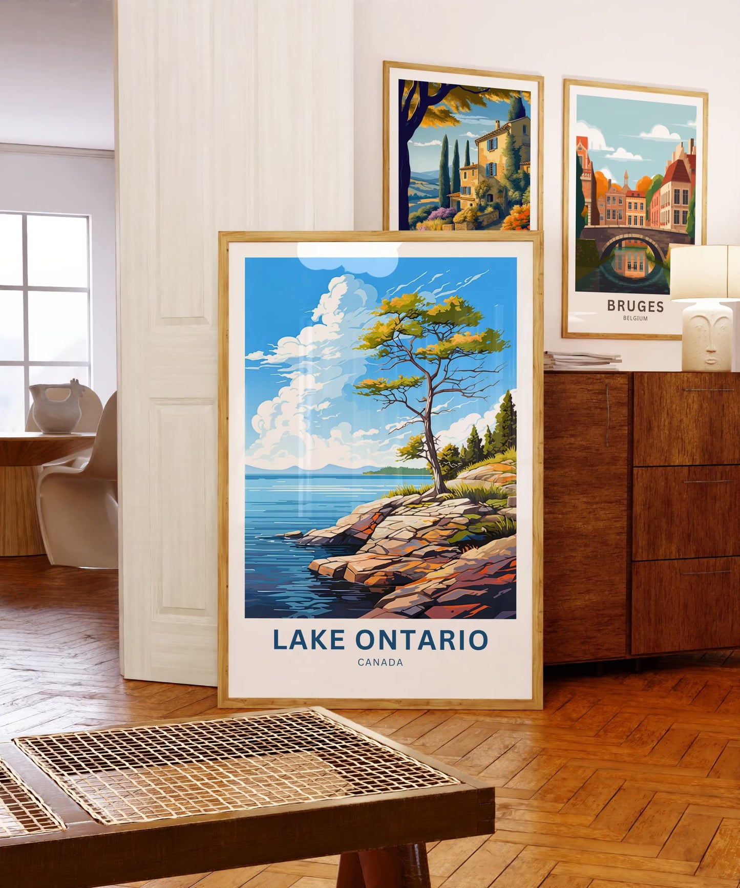 Lake Ontario Travel Poster