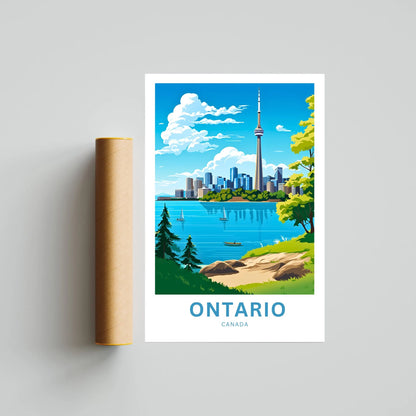 Ontario Travel Poster