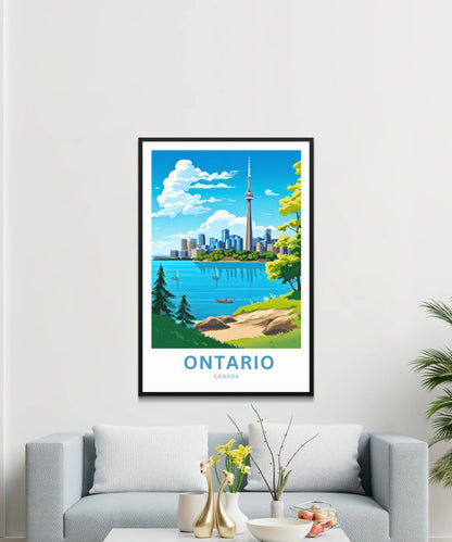 Ontario Travel Poster