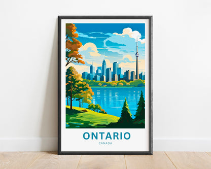 Ontario Travel Poster