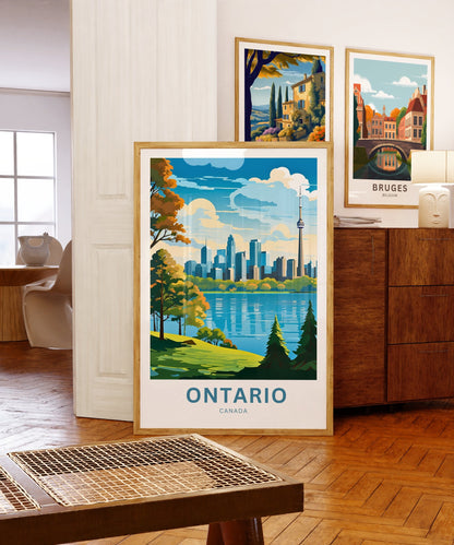 Ontario Travel Poster