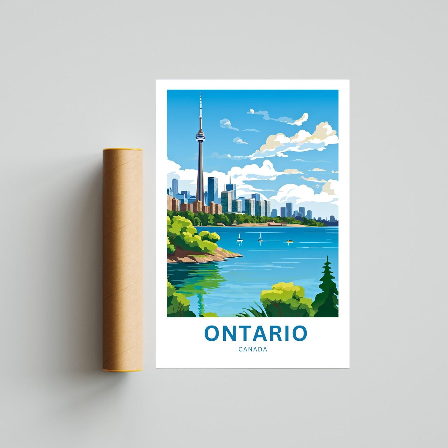 Ontario Travel Poster