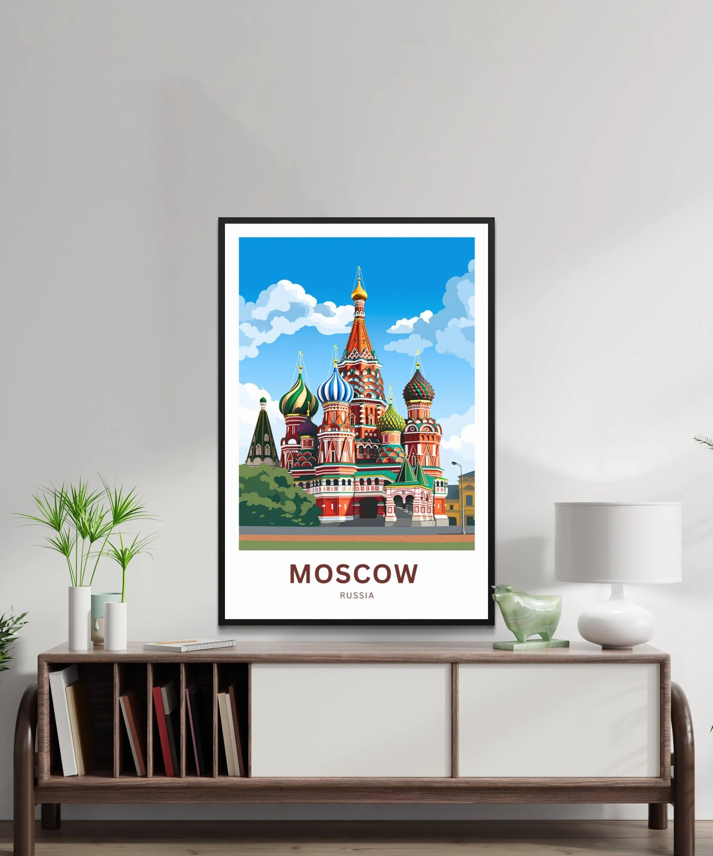 Moscow Travel Poster