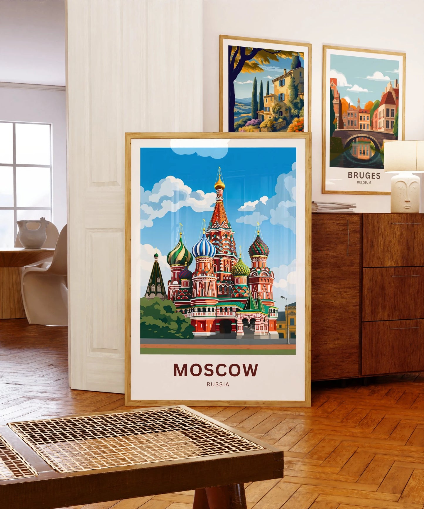 Moscow Travel Poster