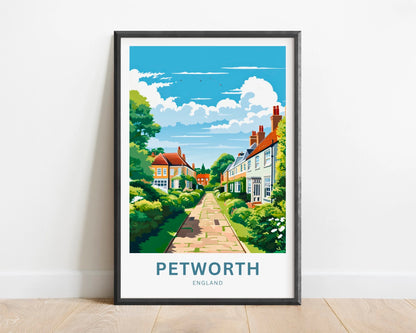 Petworth Travel Poster