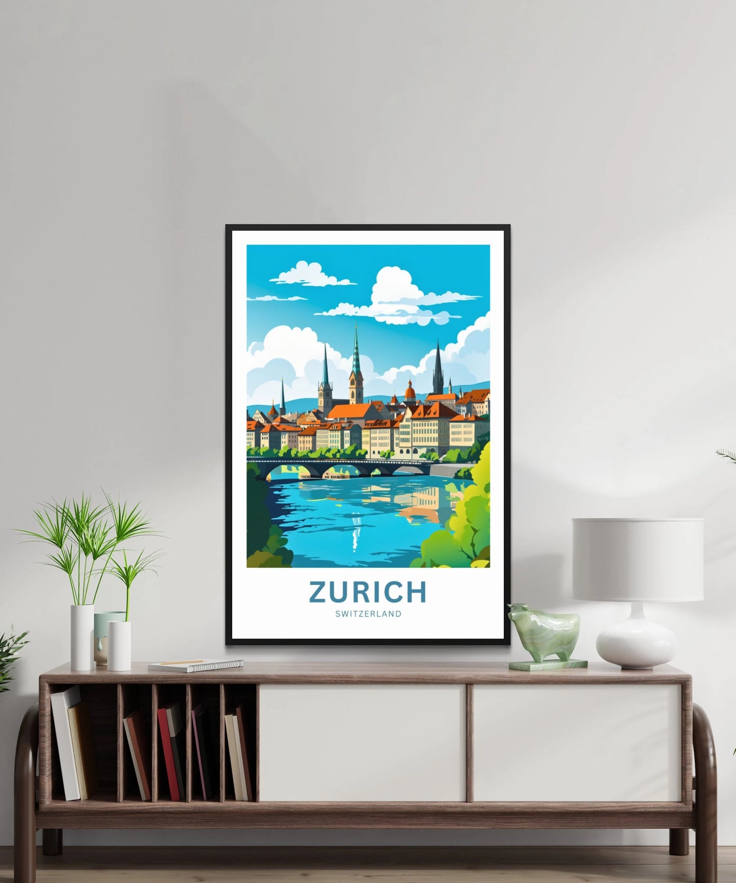 Zurich Travel Poster