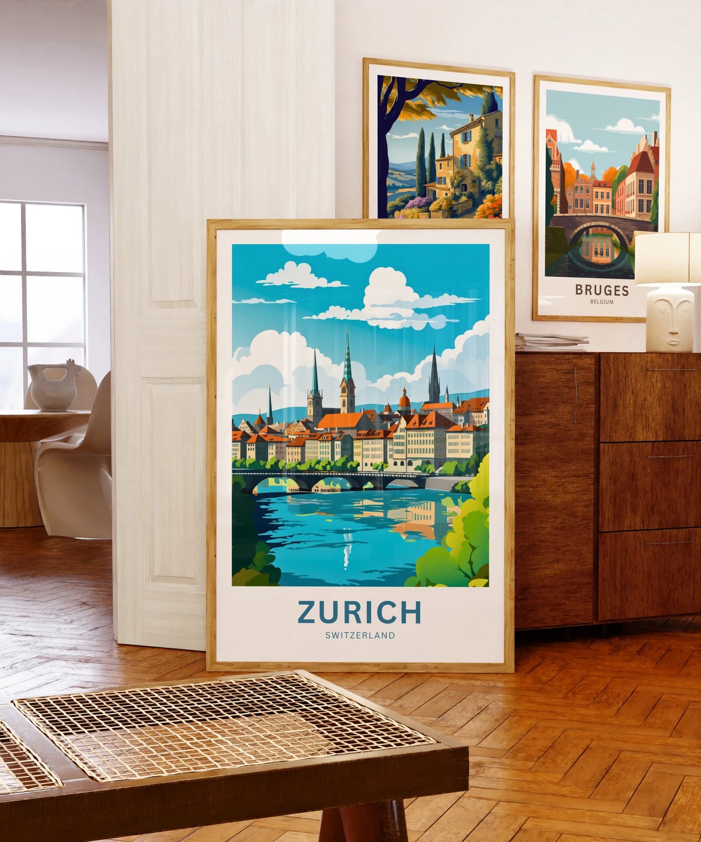 Zurich Travel Poster