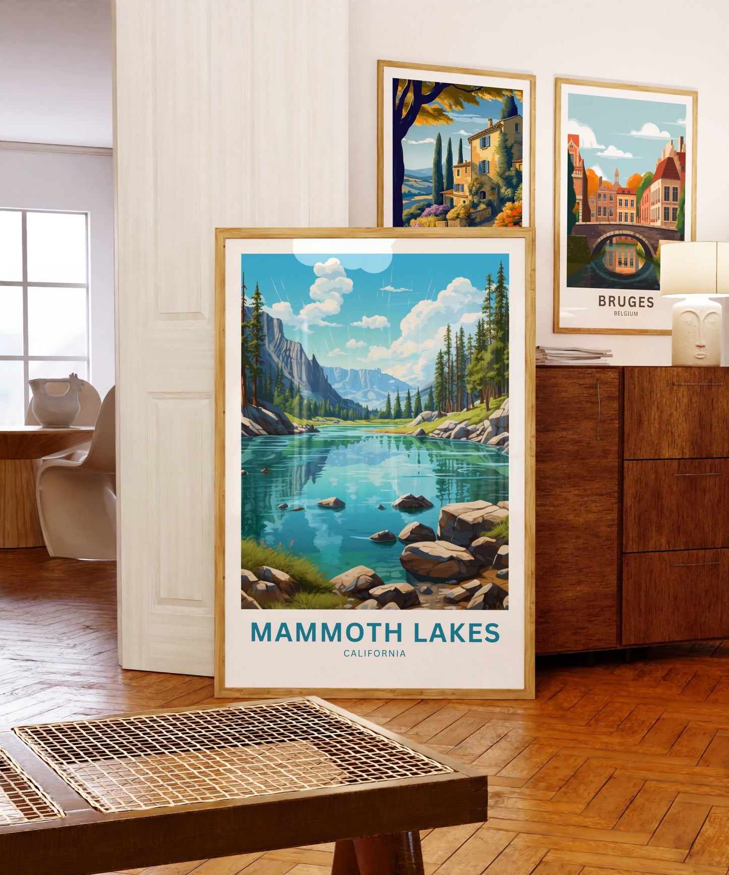 Mammoth Lakes Travel Poster