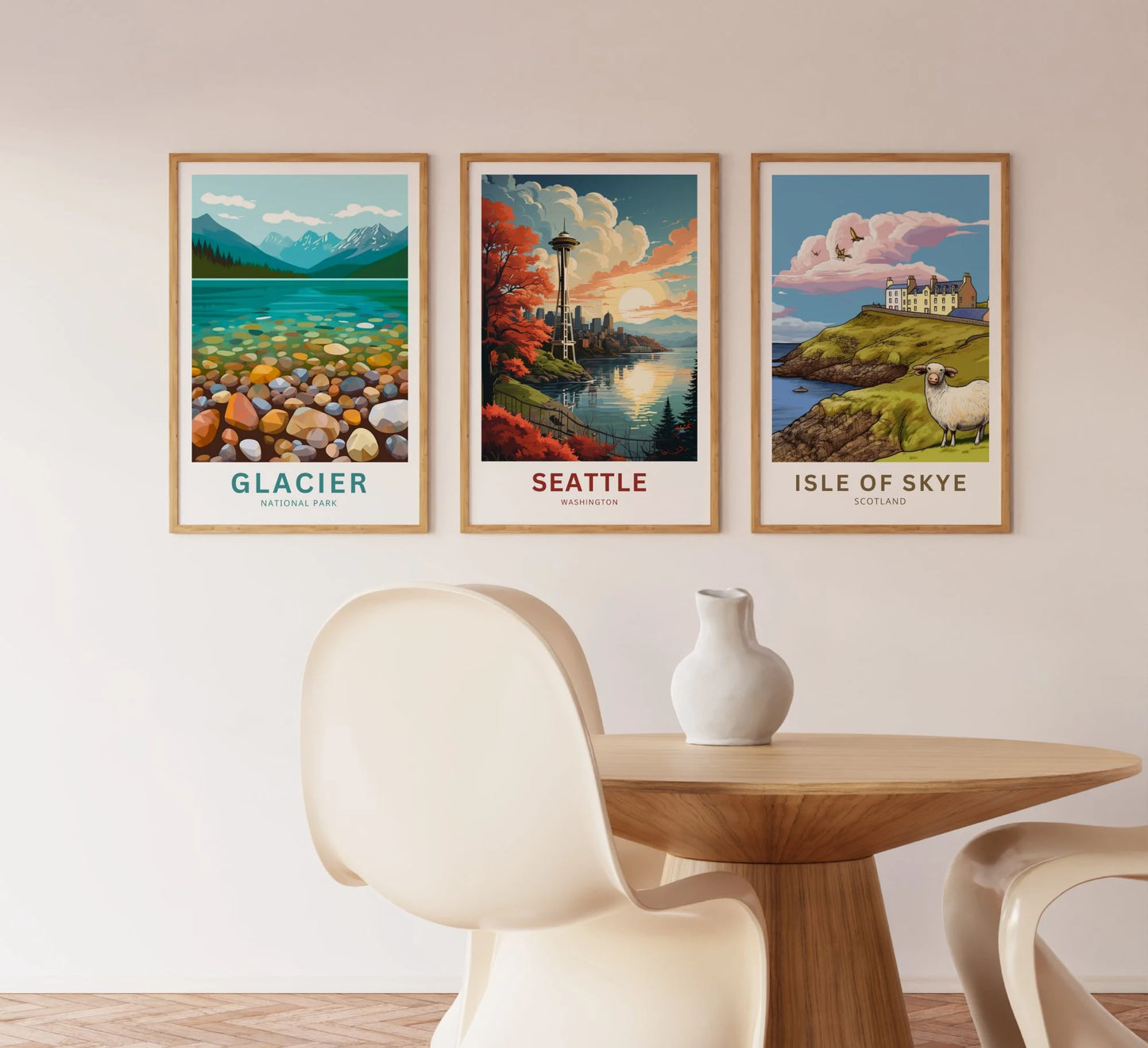 Seattle Travel Poster