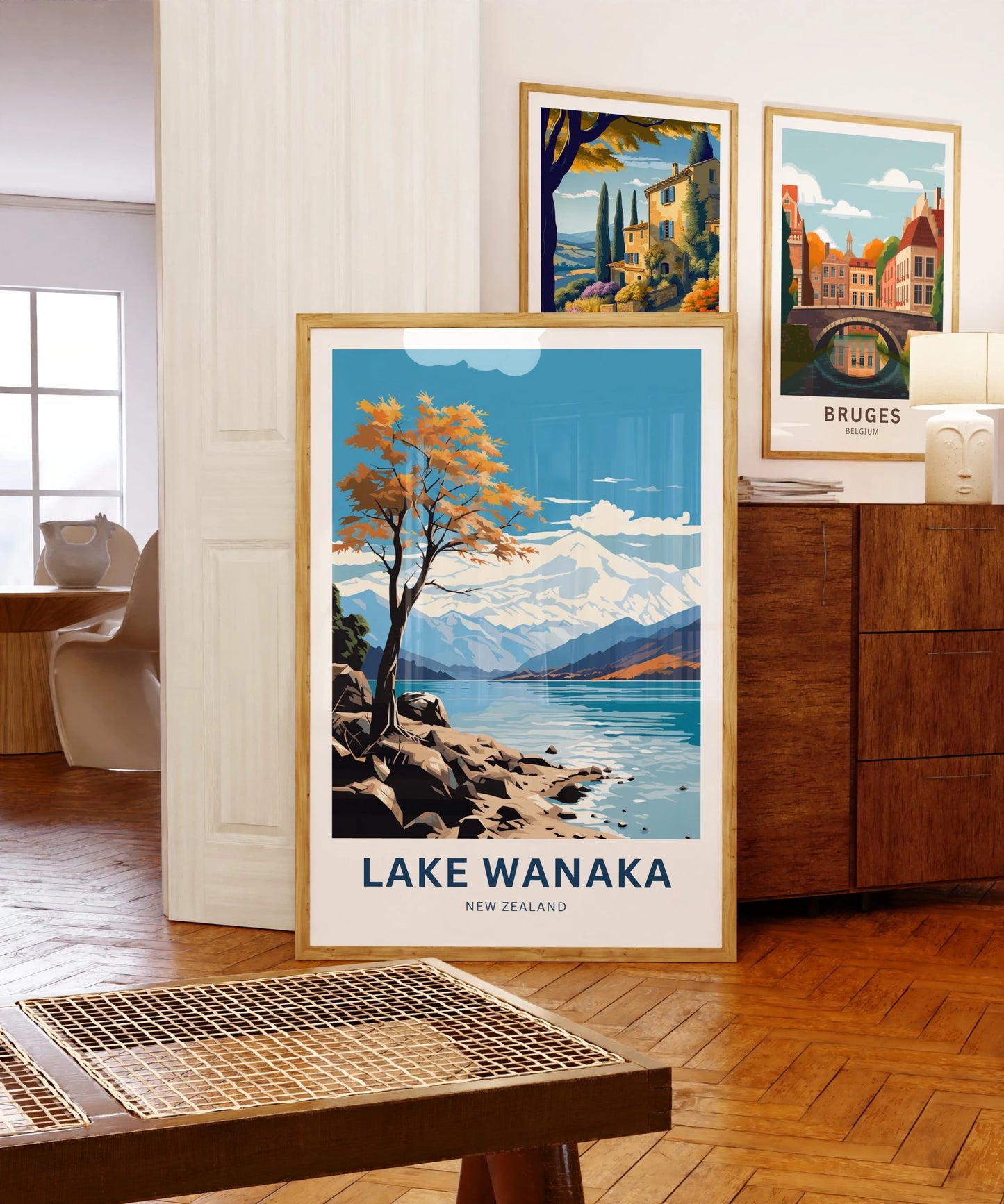 Wanaka Travel Poster