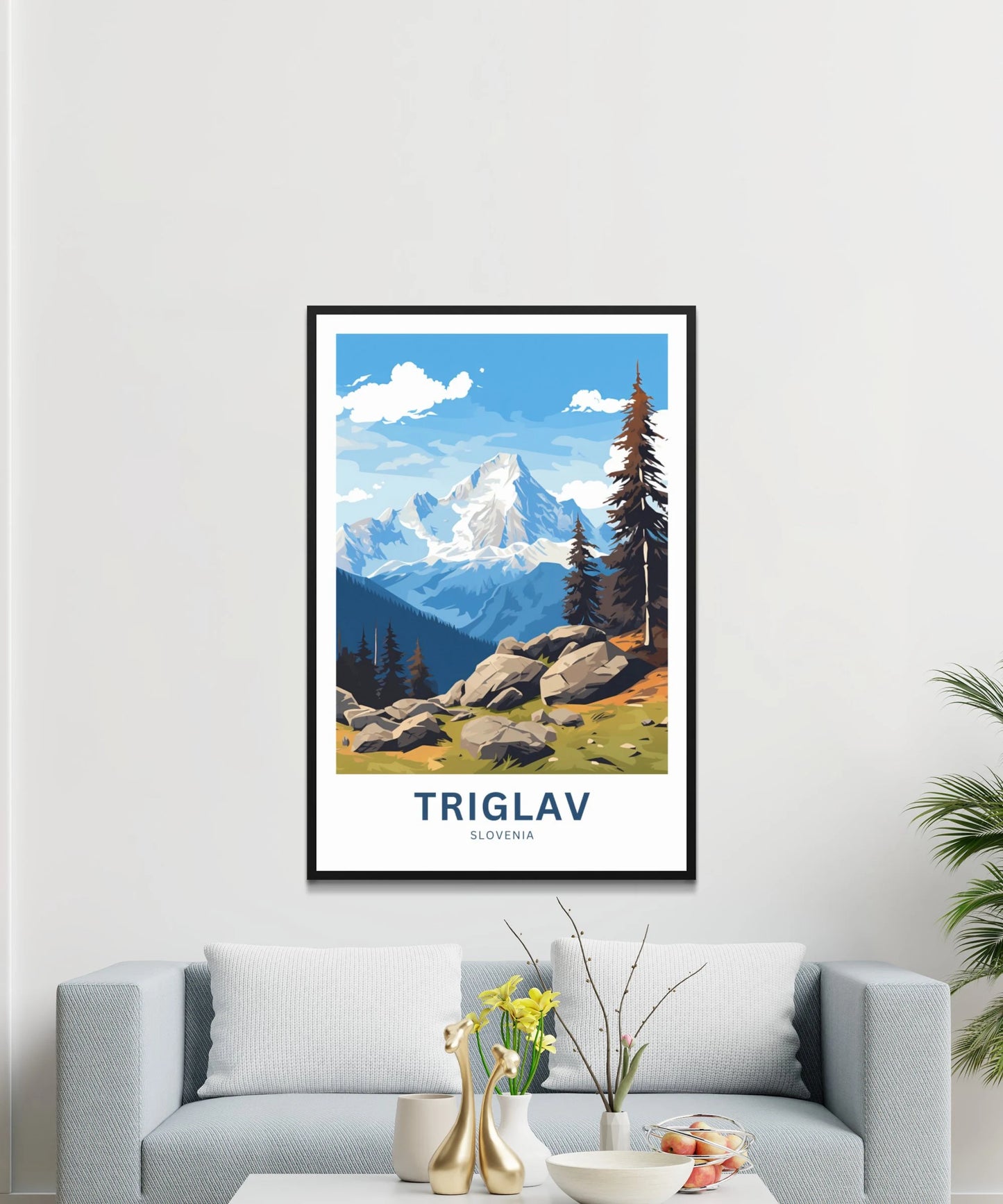 Triglav Travel Poster