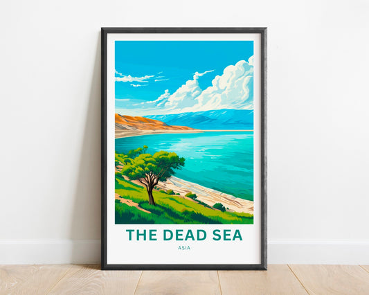 Dead Sea Travel Poster
