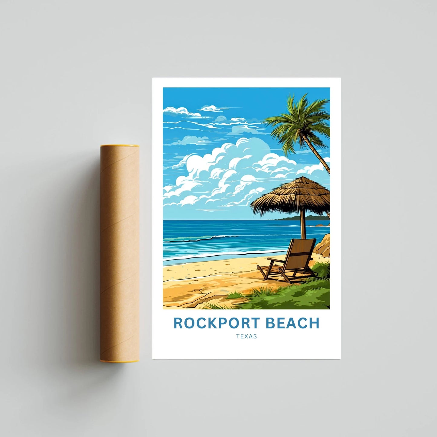 Rockport Beach Travel Print