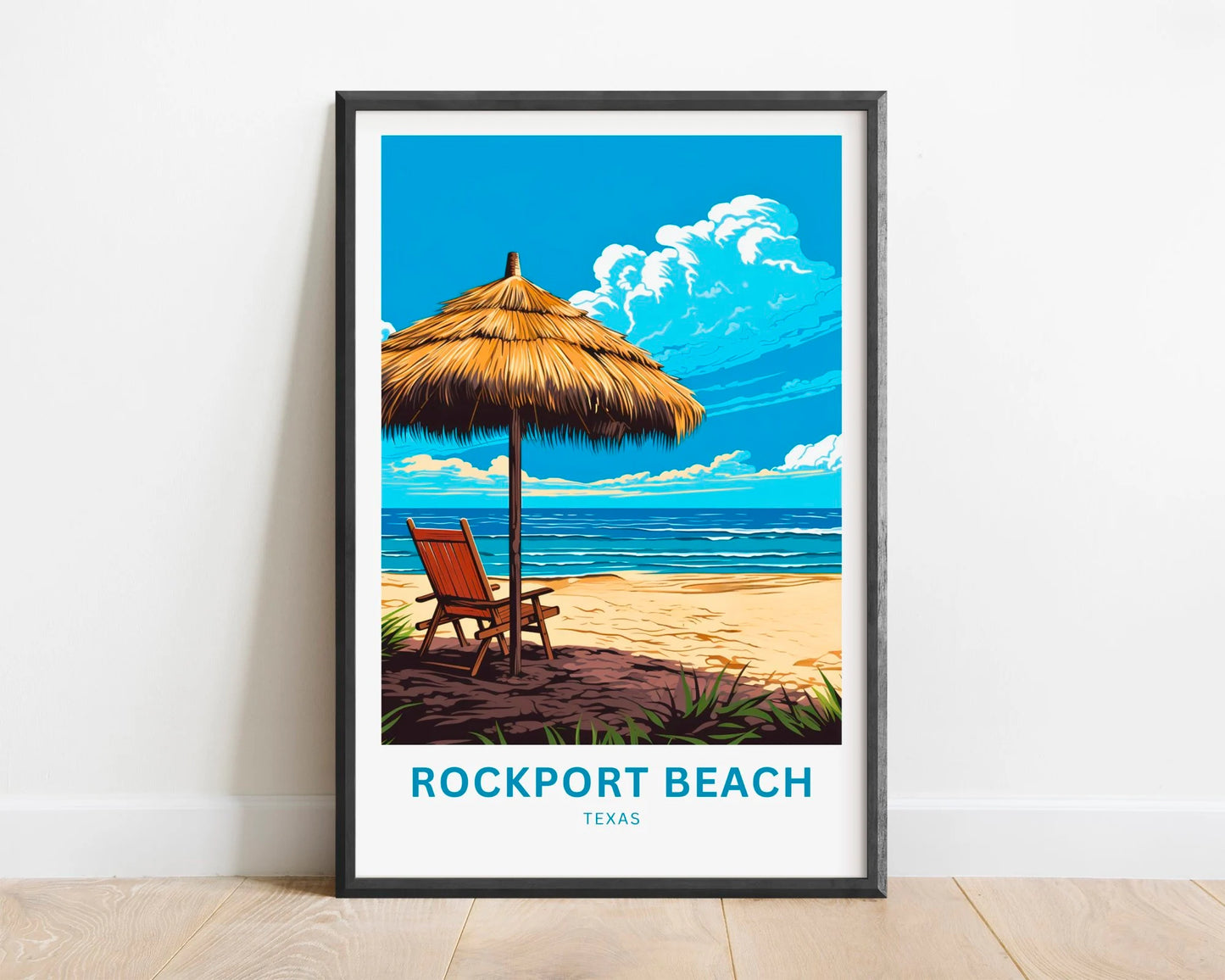 Rockport Beach Travel Print