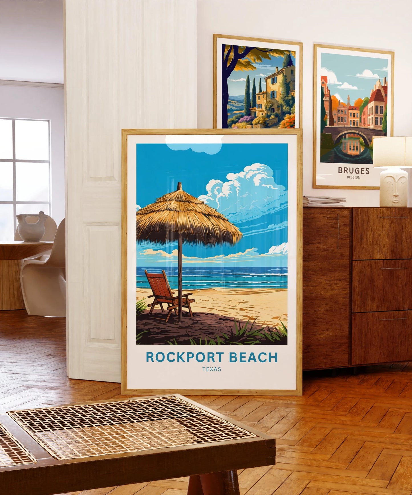 Rockport Beach Travel Print