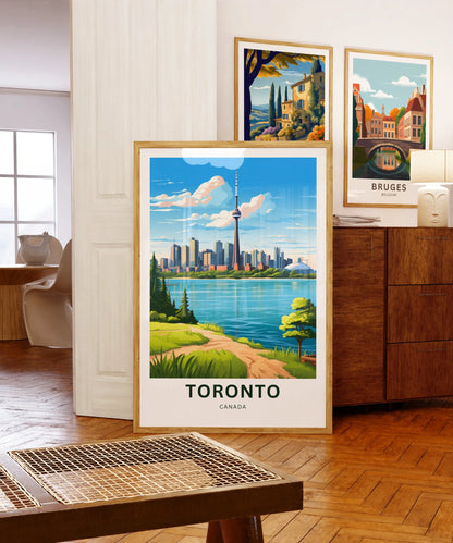 Toronto Travel Poster