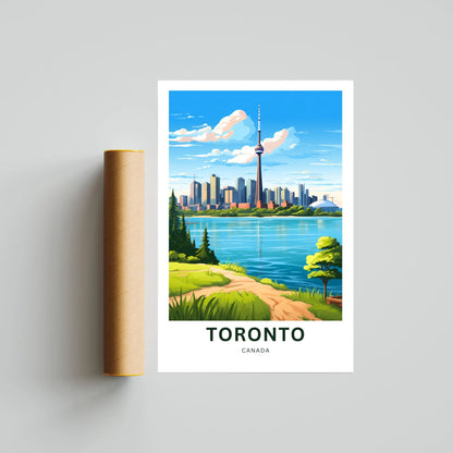 Toronto Travel Poster