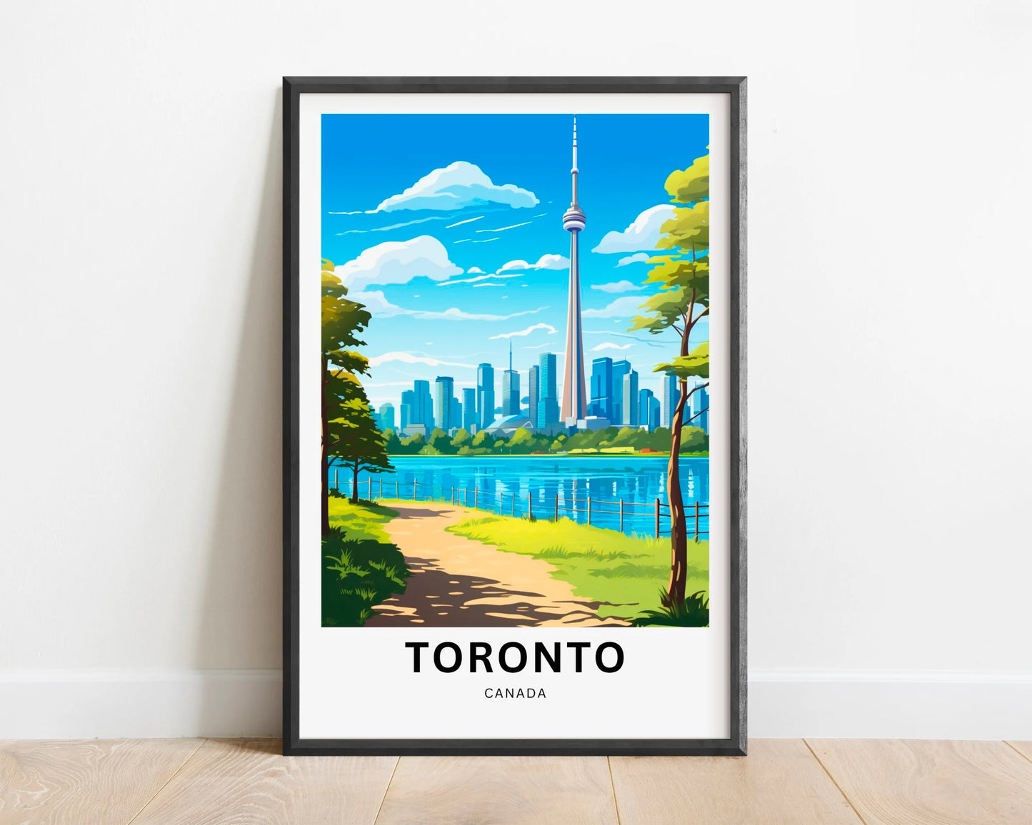 Toronto Travel Poster