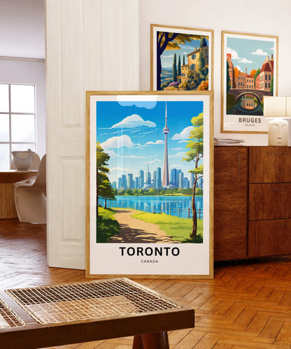 Toronto Travel Poster