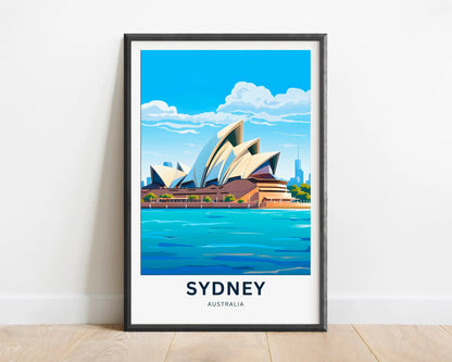 Sydney Travel Poster