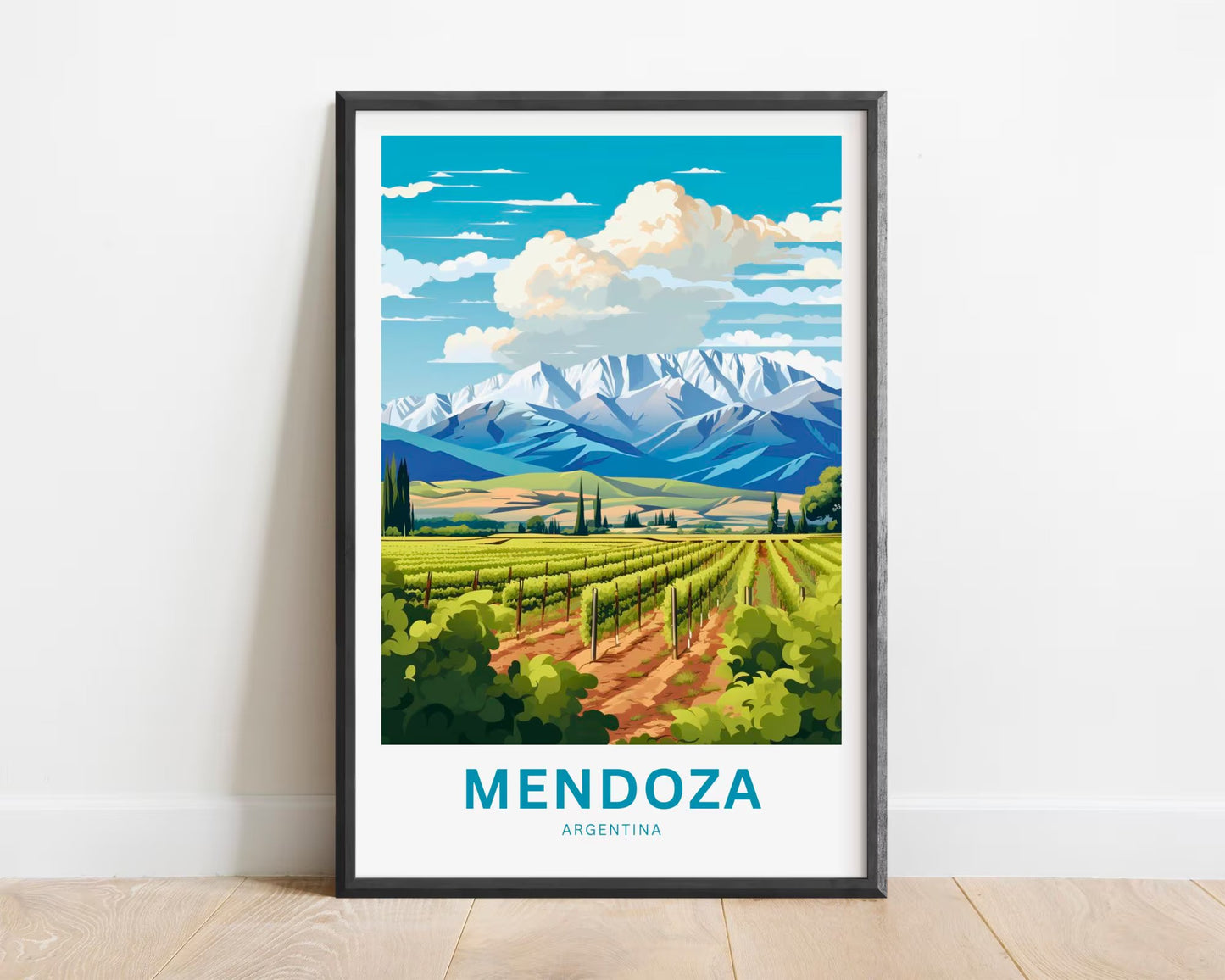 Mendoza Travel Poster