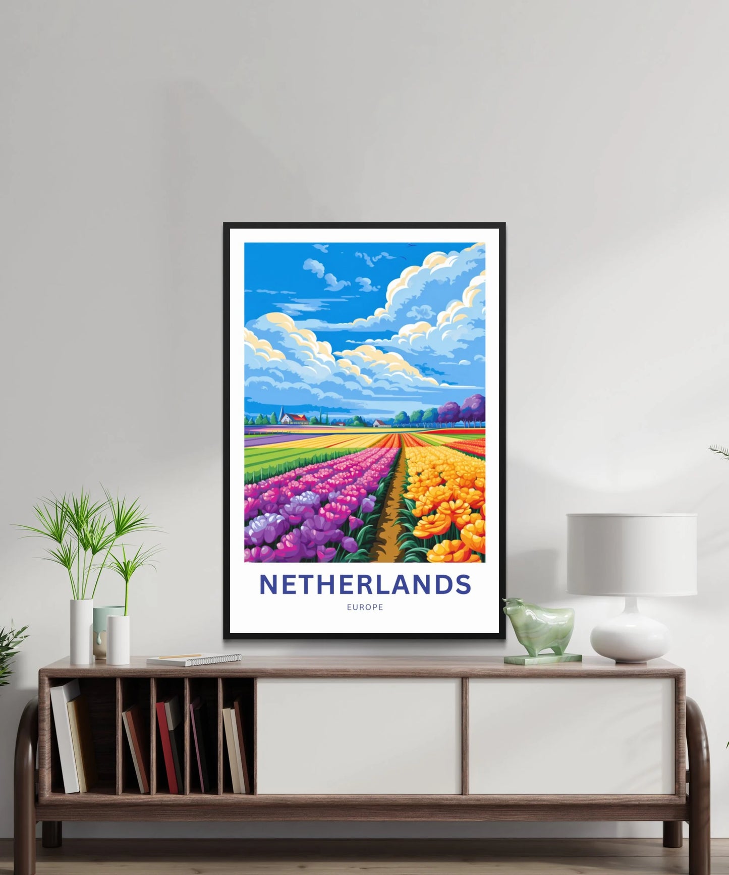 Netherlands Travel Poster