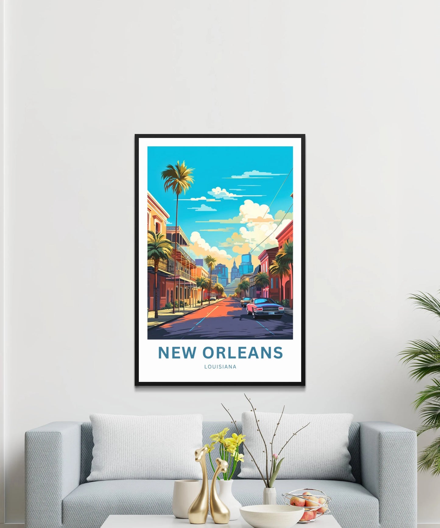 New Orleans Travel Poster