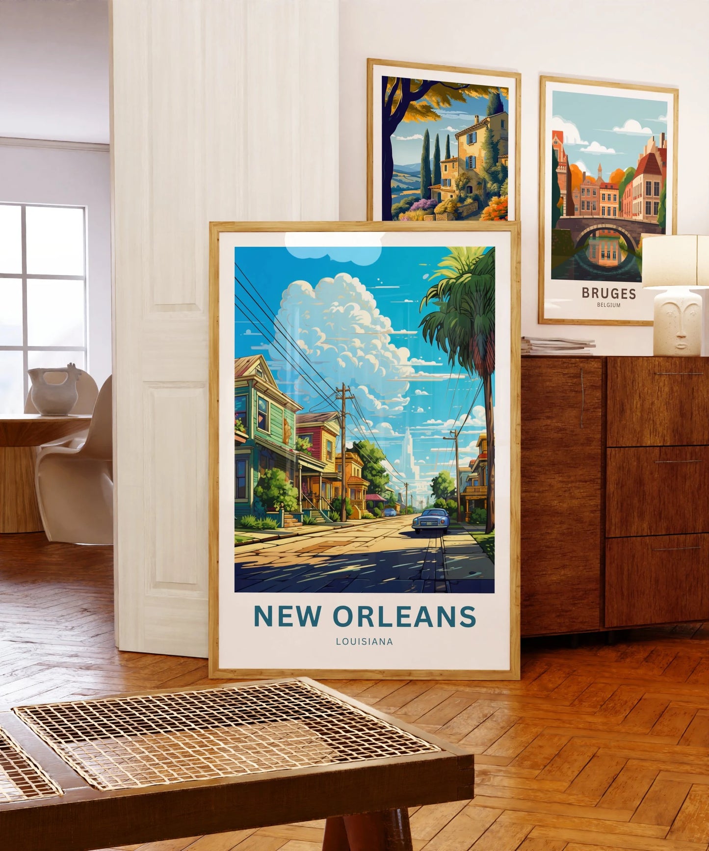 New Orleans Travel Poster