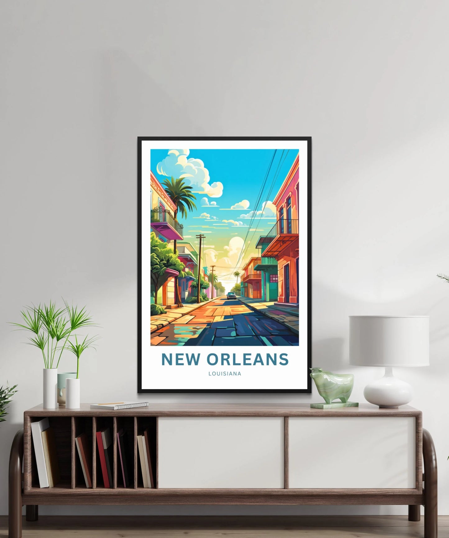 New Orleans Travel Poster