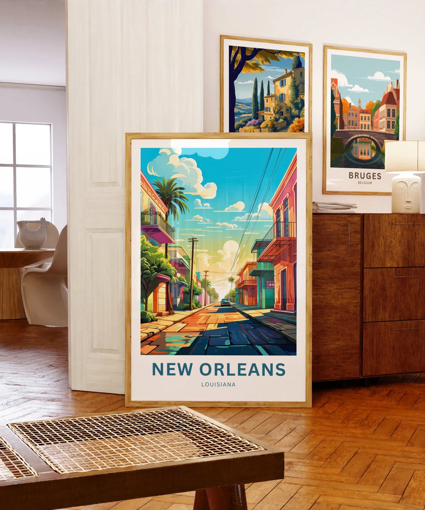 New Orleans Travel Poster