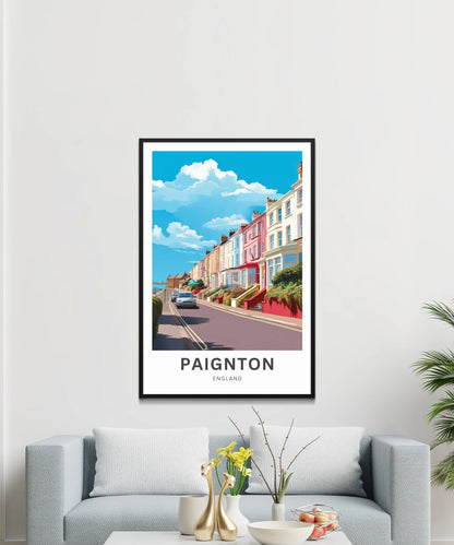 Paignton Travel Poster