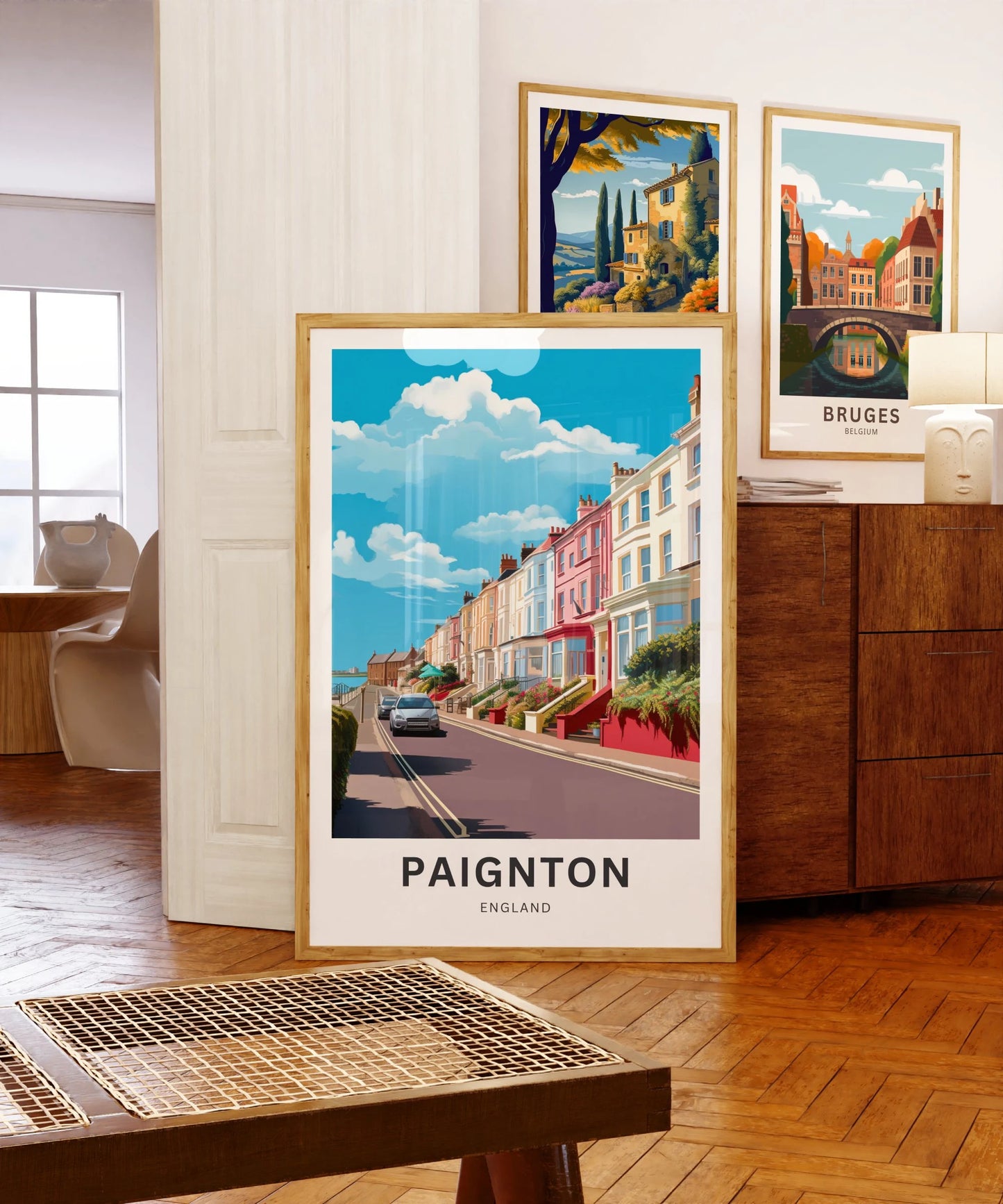 Paignton Travel Poster