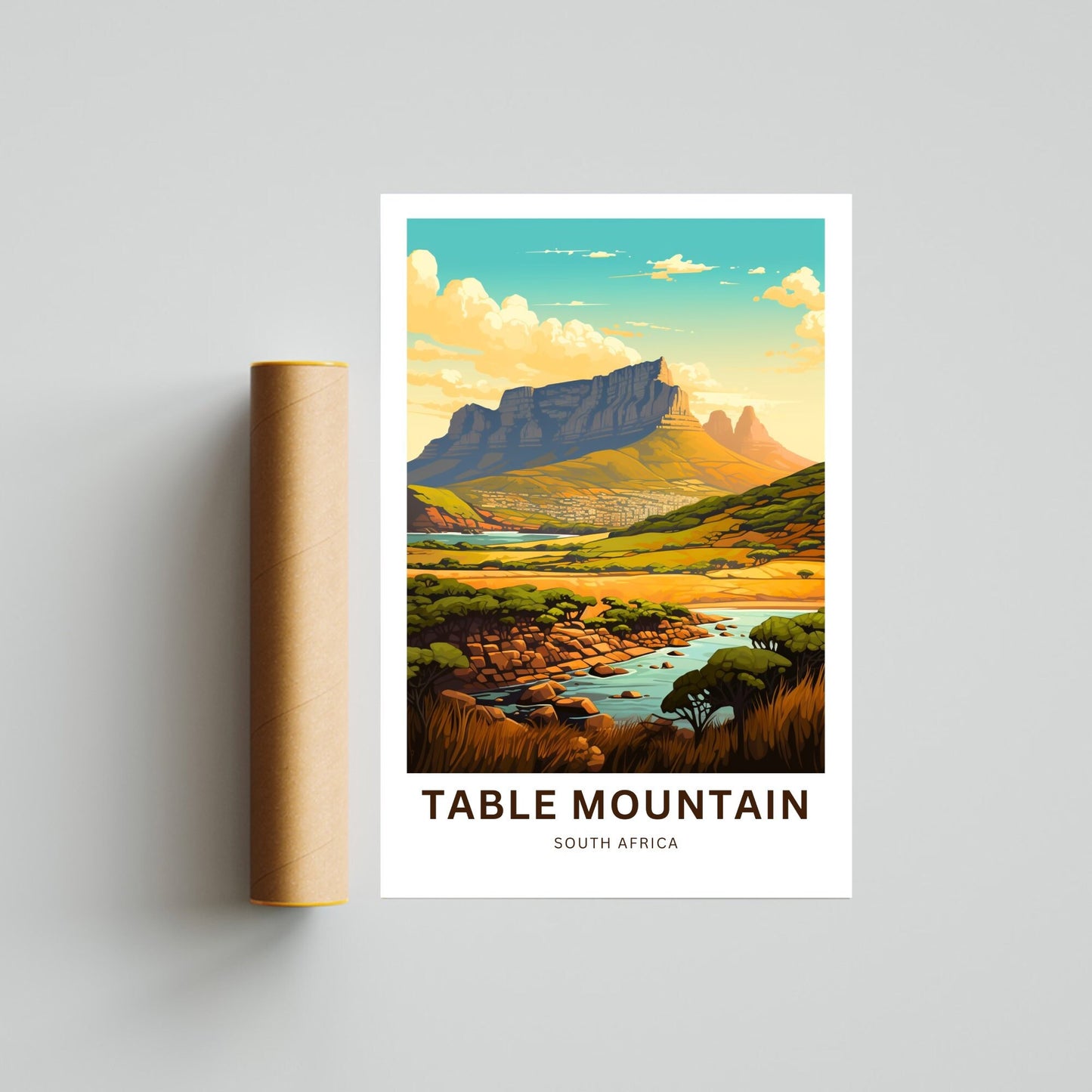 Table Mountain Poster