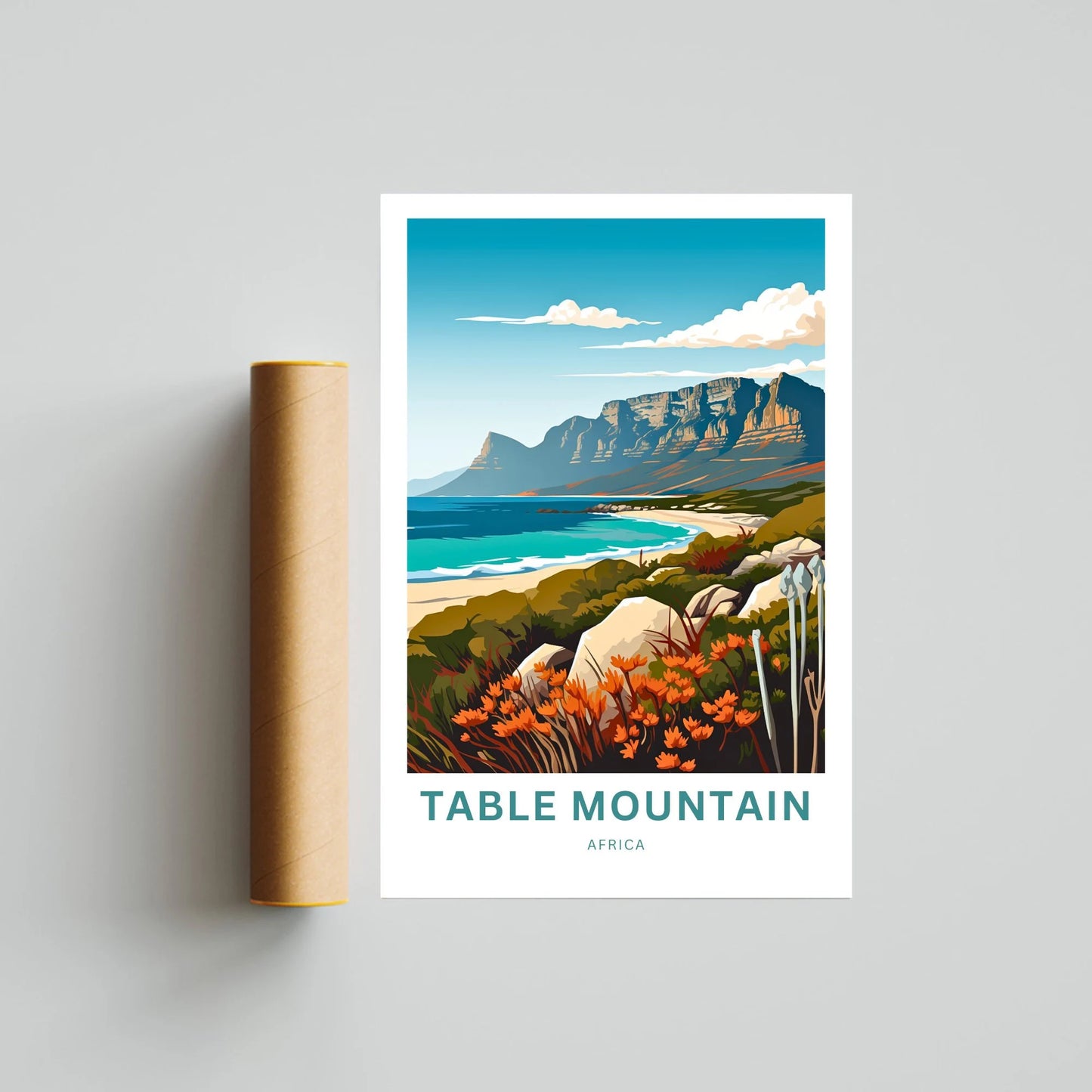 Table Mountain Poster