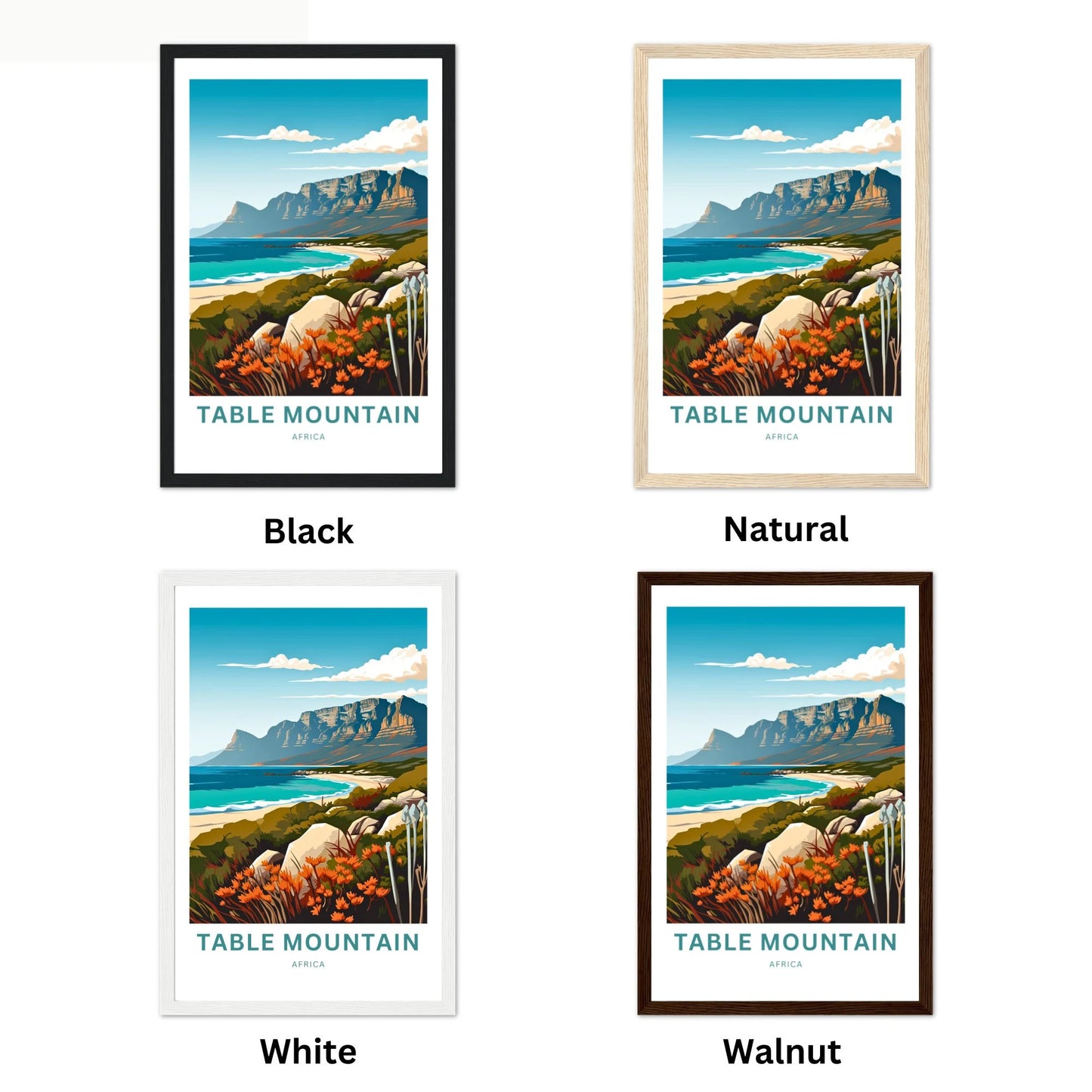 Table Mountain Poster