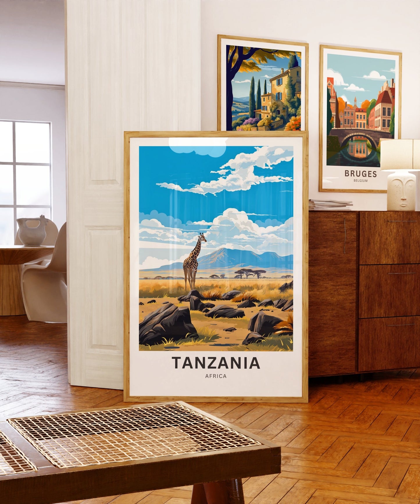 Tanzania Travel Poster