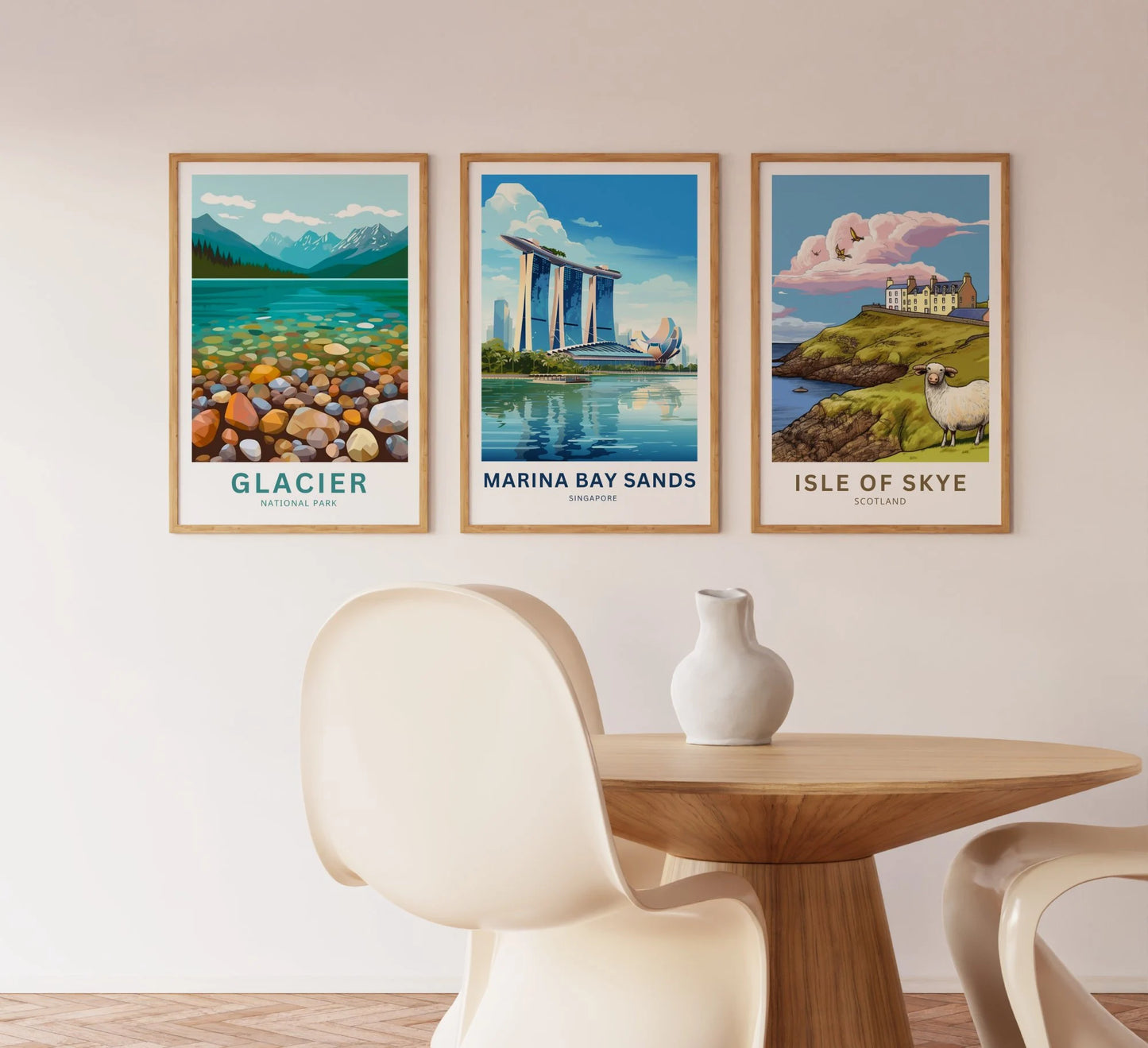 Marina Bay Sands Travel Poster