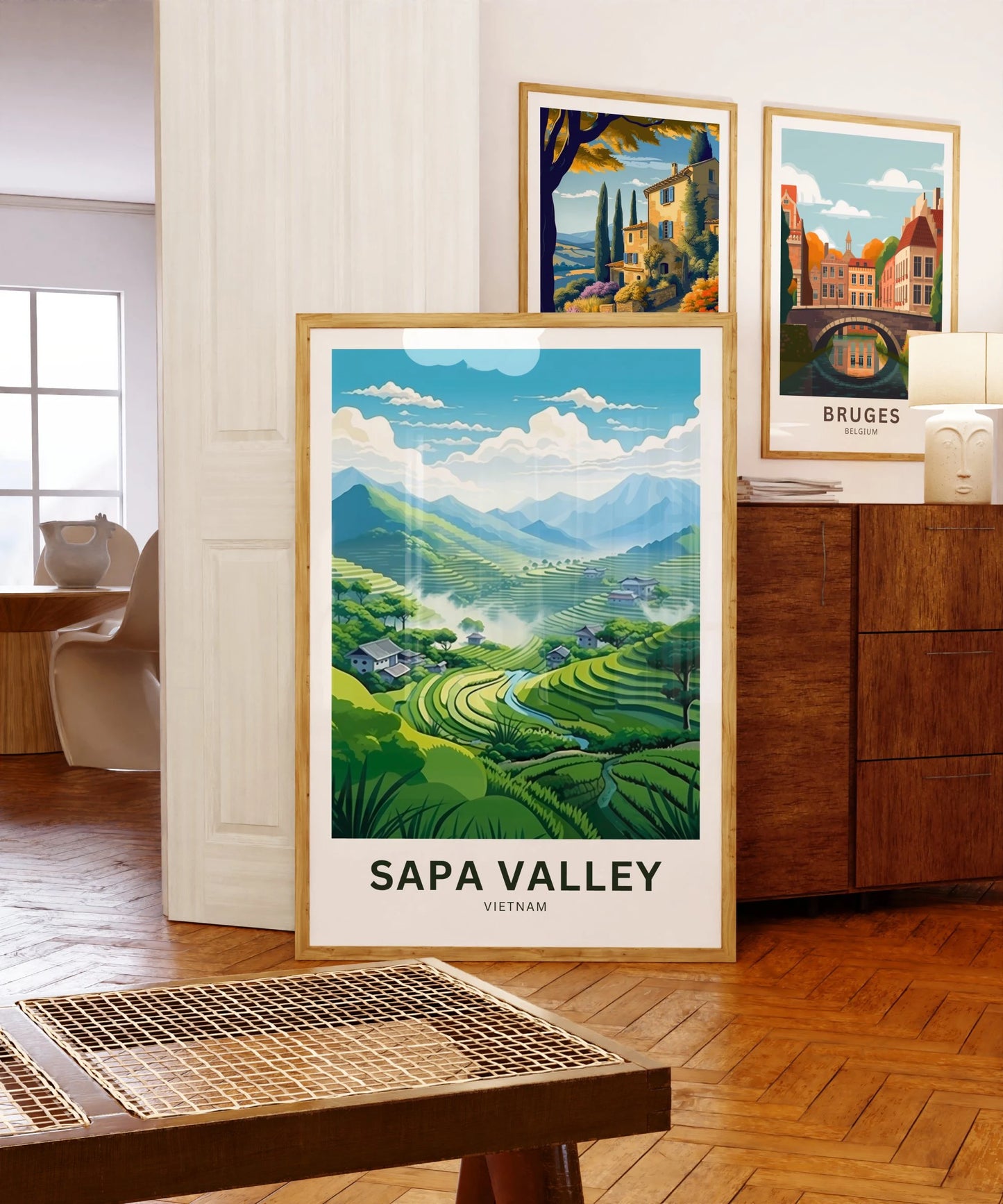 Sapa Valley Travel Poster