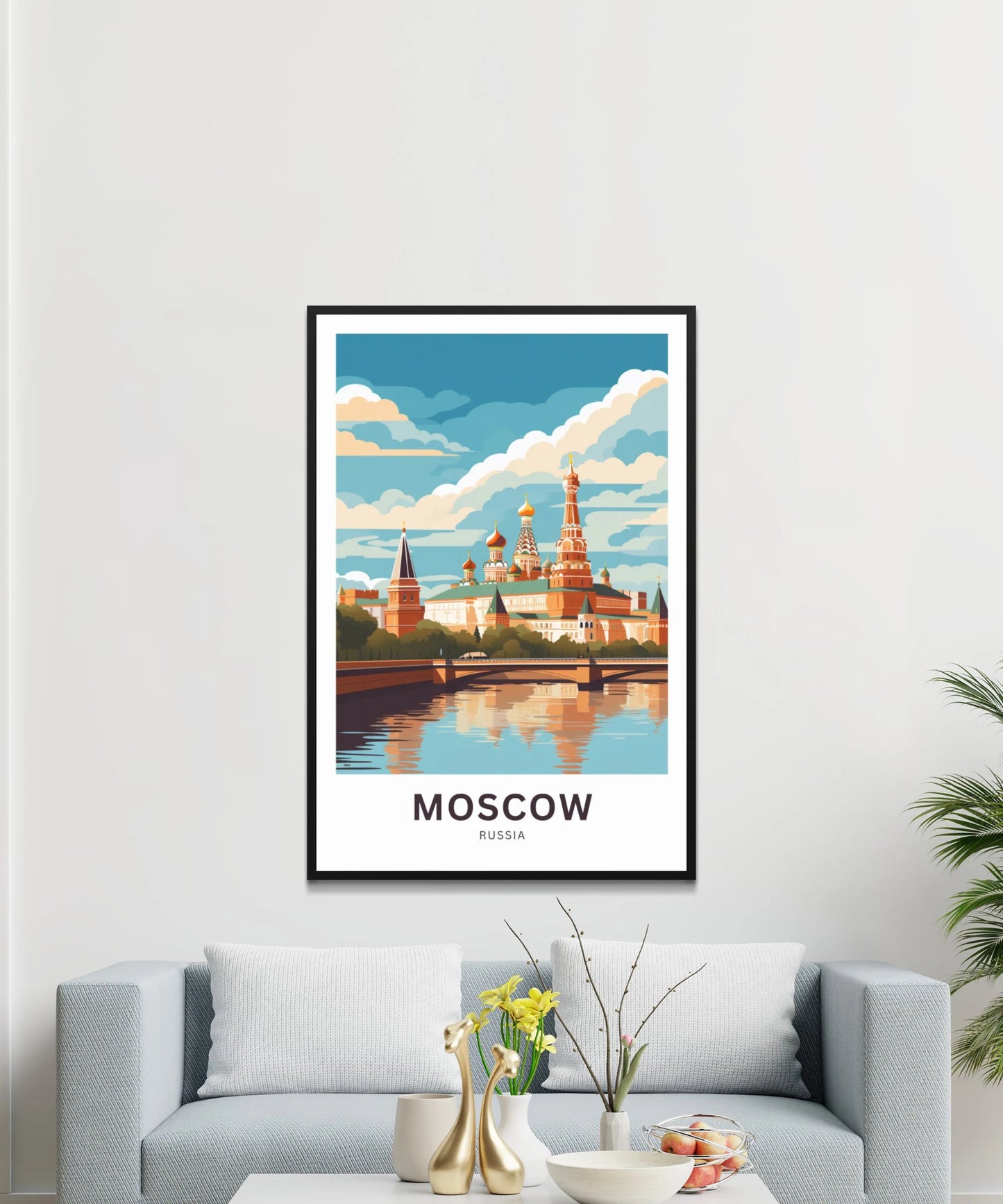 Moscow Travel Poster