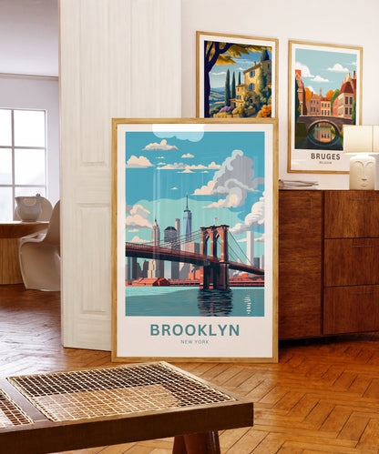 Brooklyn Travel Poster