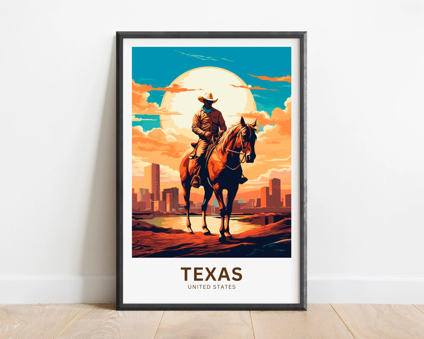 Texas Travel Poster